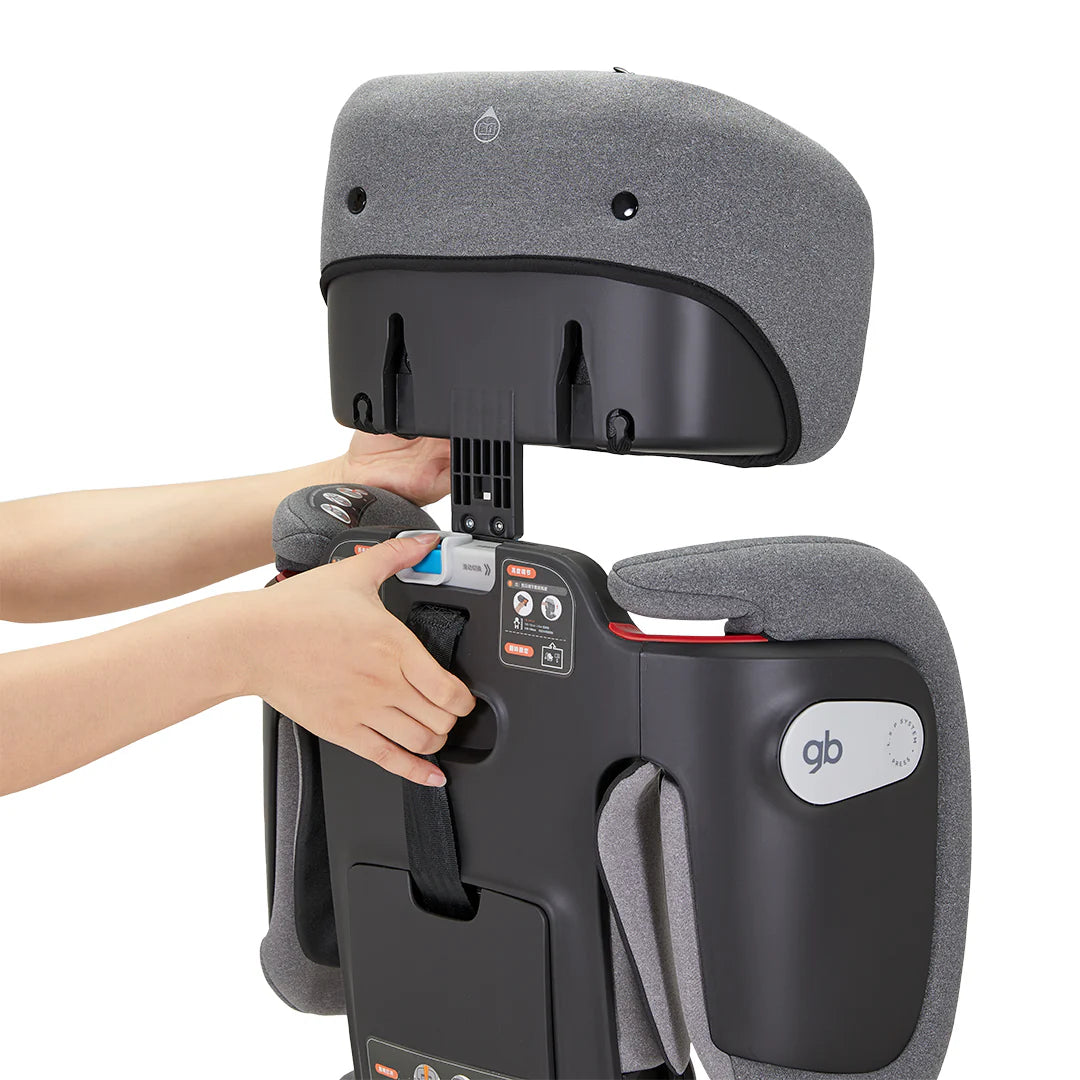 Silla de auto Combinada Pockit Armor R129 Gris