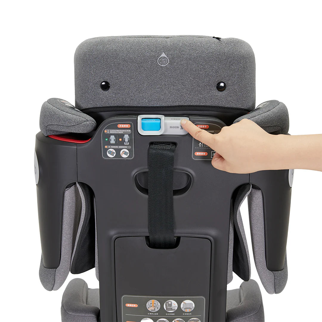 Silla de auto Combinada Pockit Armor R129 Gris