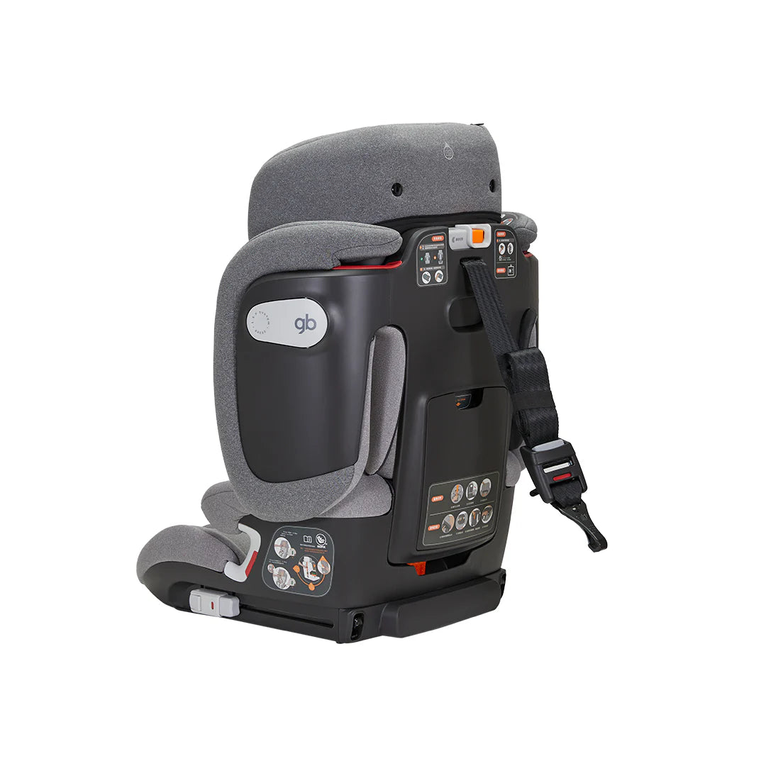 Silla de auto Combinada Pockit Armor R129 Gris
