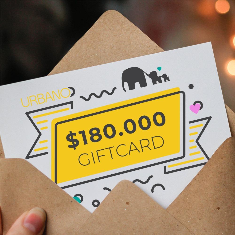 GIFT CARD $180.000