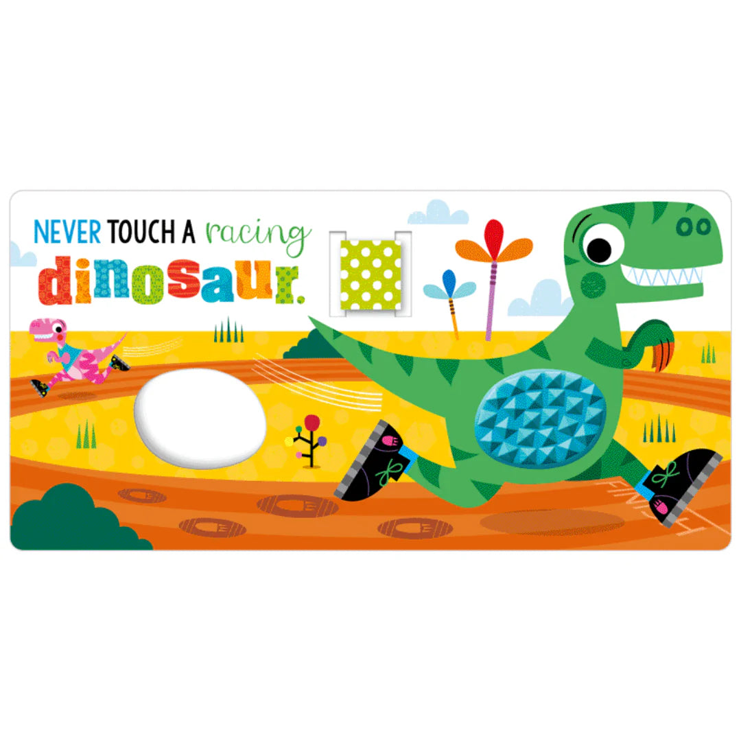 Libro Mini Never Touch a Dinosaur