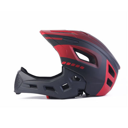 Casco Integral Desmontable Rojo
