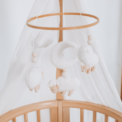 Móvil Madera Oveja