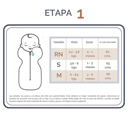Swaddle UP™ Etapa 1 TOG 1.0 - Moon Olive | Love To Dream