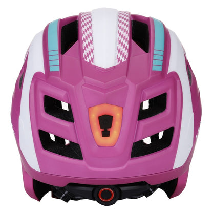 Casco Integral Desmontable Rosado S 52 a 56 cm.