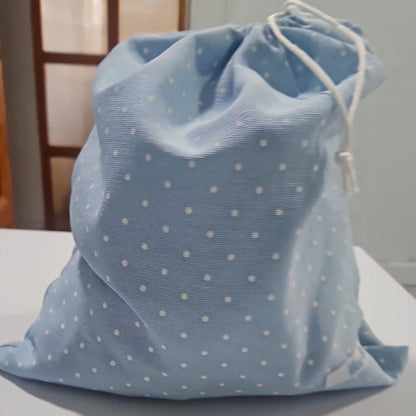 Bolsa Muda Celeste puntos