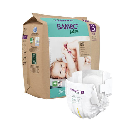 Pañal Bambo Ecológico 3 (4-8 Kg) x28