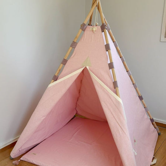 Carpas Tipi Lino Rosa