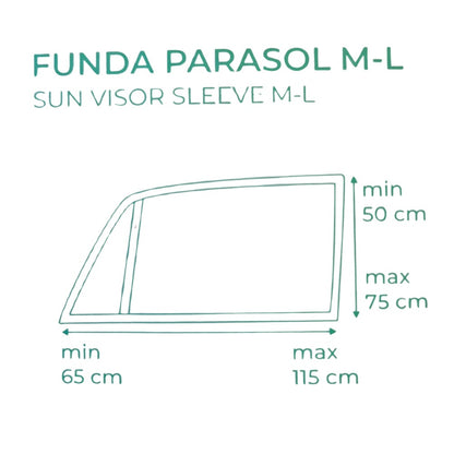Sombrilla Flexible Sunny ventana Auto (2 unidades)
