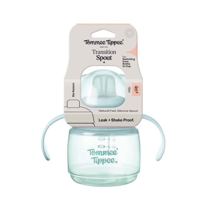 Vaso boquilla blanda Transition 4m 150ml Celeste