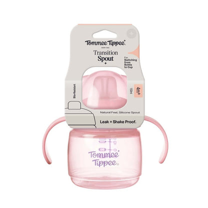 Vaso boquilla blanda Transition 4m 150ml Celeste