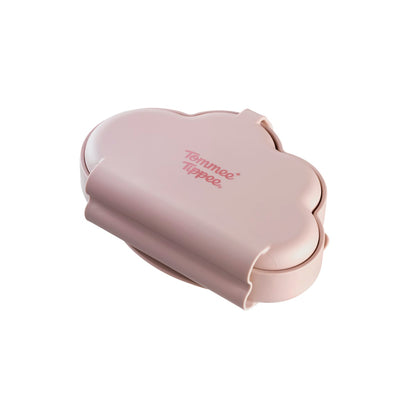 Plato de Silicona con succión Nube Rosa