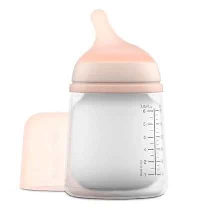 Mamadera Zero Zero 180 ml Tetina flujo adaptable 0+