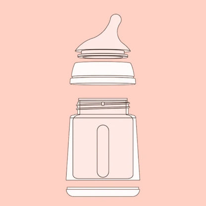 Mamadera Zero Zero 180 ml Tetina flujo adaptable 0+