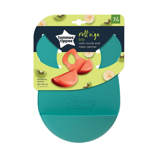 Babero silicona Roll’n Go Aqua