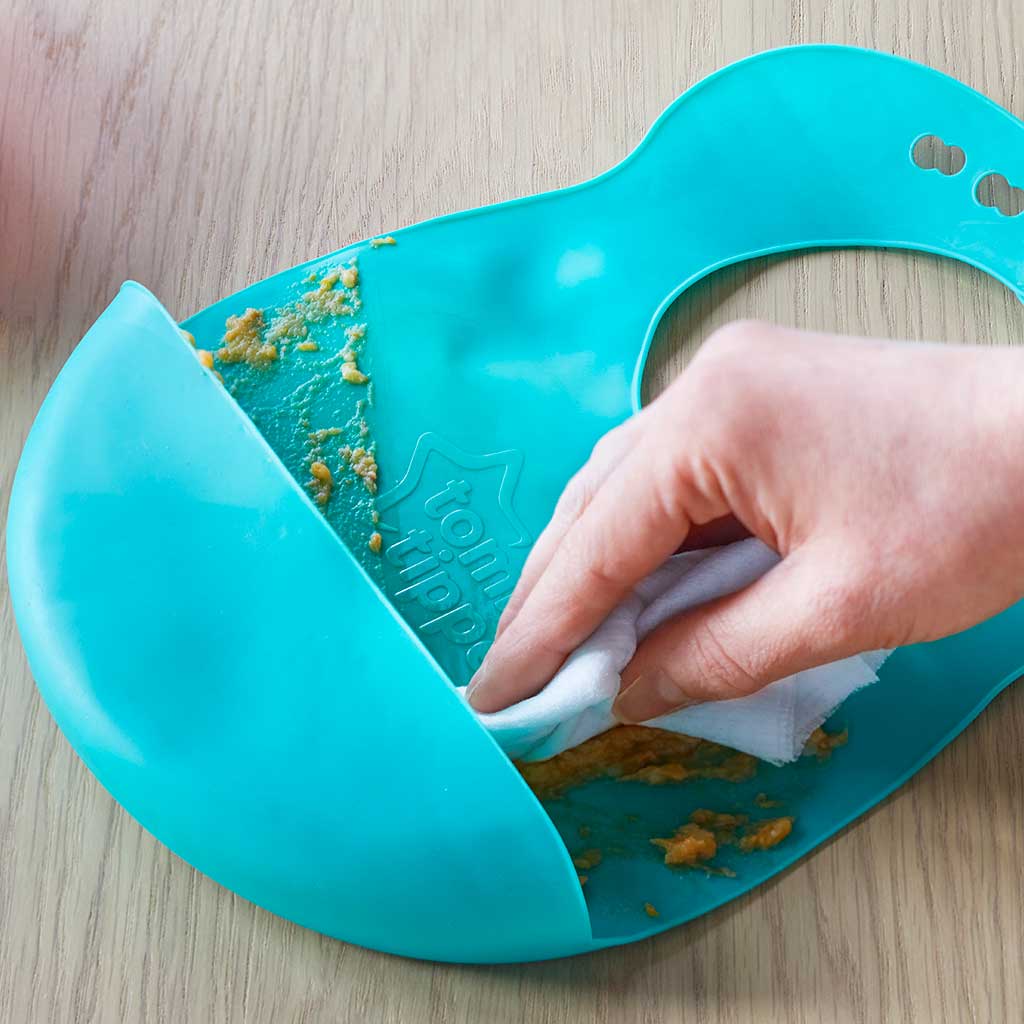 Babero silicona Roll’n Go Aqua