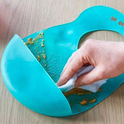 Babero silicona Roll’n Go Aqua