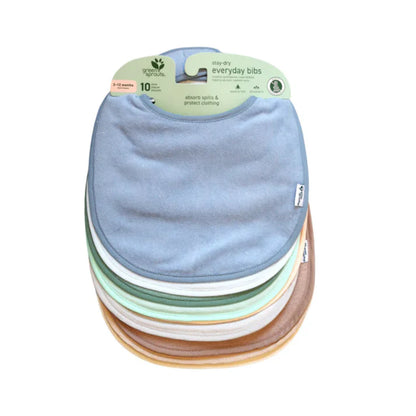 Pack 10 Baberos Impermeable Arándano Pastel