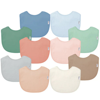 Pack 10 Baberos Impermeable Arándano Pastel