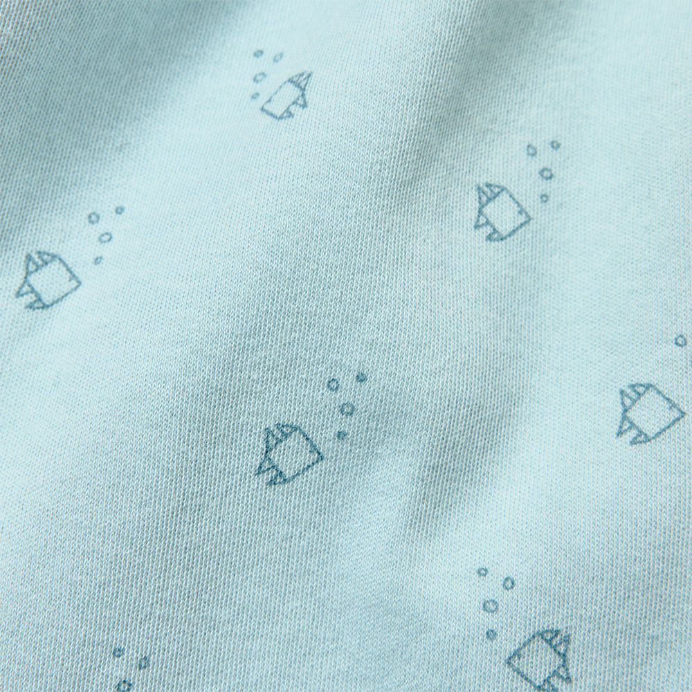 Manta de Arrullo Swaddle Talla Única Aegean Fish