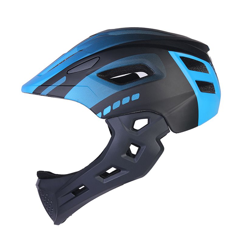 Casco Integral Desmontable Azul S 52 a 56 cm.