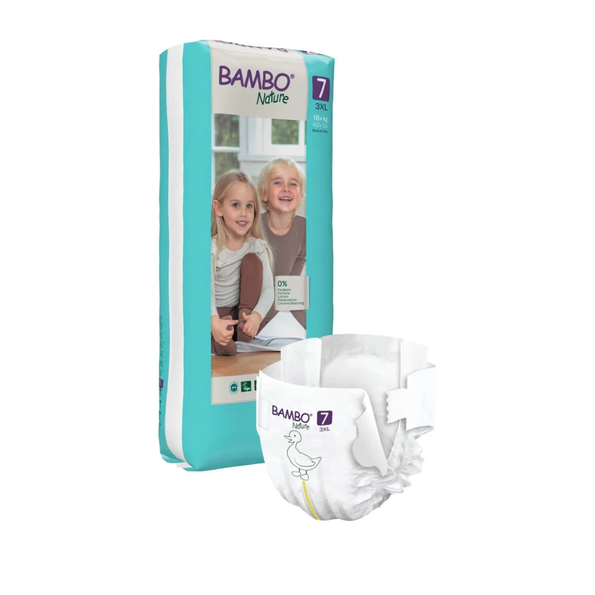 Pañal Ecológico 3XL 7 (18+ Kg) x40