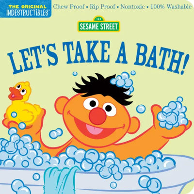 Libro Indesctructible: Sesame Street Let’s Take a Bath!