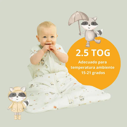 Saco de Dormir Auttum Splash 0-6 meses tog 2.5