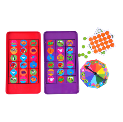 Juego Magnético de viaje Bingo Animales