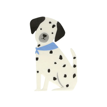 Servilletas con forma de cachorro