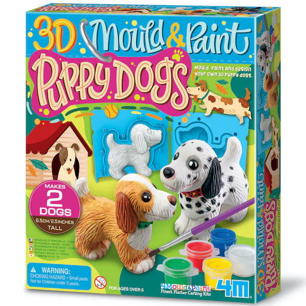 Moldea y Pinta Cachorros en 3D