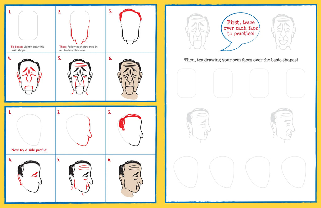 Libro Aprende a dibujar Caras