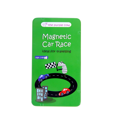 Juego Magnético de viaje Carrera de autos