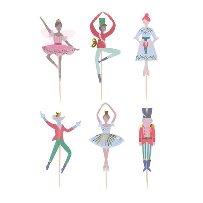 Kit para cupcakes ballet Cascanueces