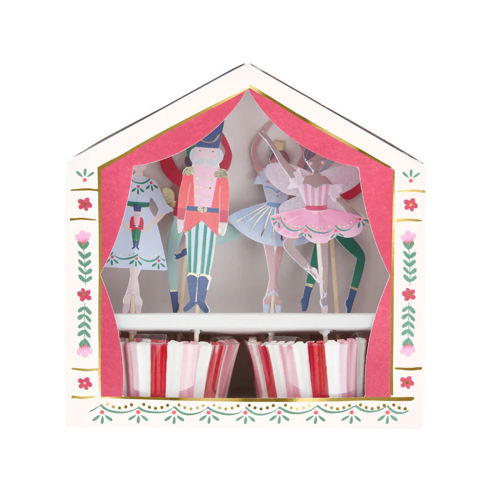 Kit para cupcakes ballet Cascanueces