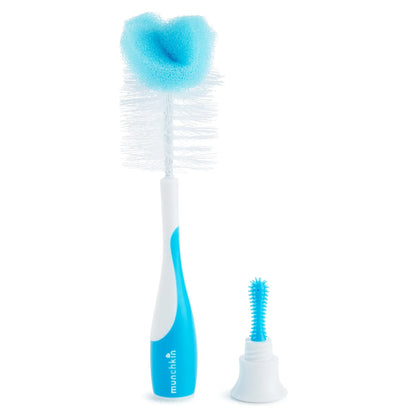 Escobilla Limpia Mamaderas y Tetinas Sponge Celeste