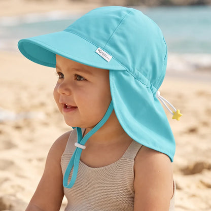 Gorro con filtro UV Celeste