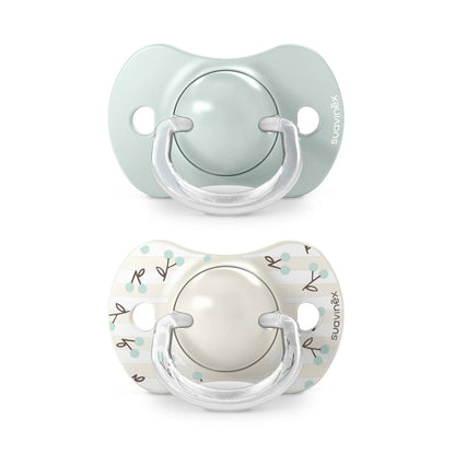 Pack Chupetes Verde Birdies Tetina Fisiológica