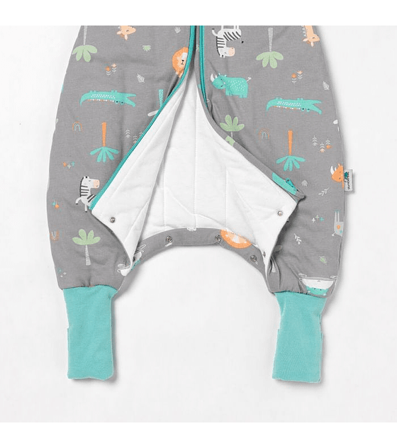 Saco de Dormir Safari con pies antideslizantes Tog 2.5 (6-12meses)