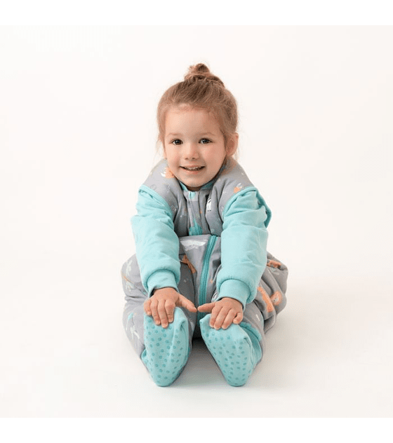 Saco de Dormir Safari con pies antideslizantes Tog 2.5 (6-12meses)