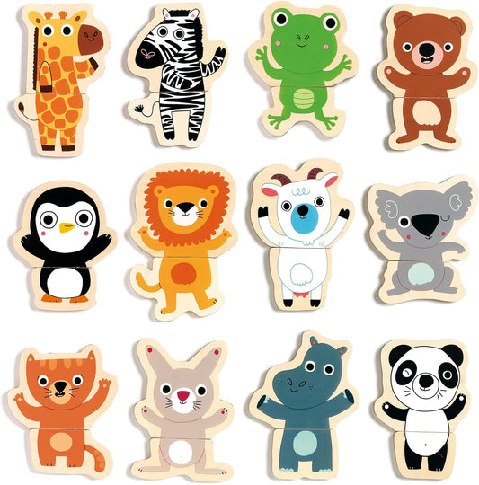 Juego de madera magnético Coucou