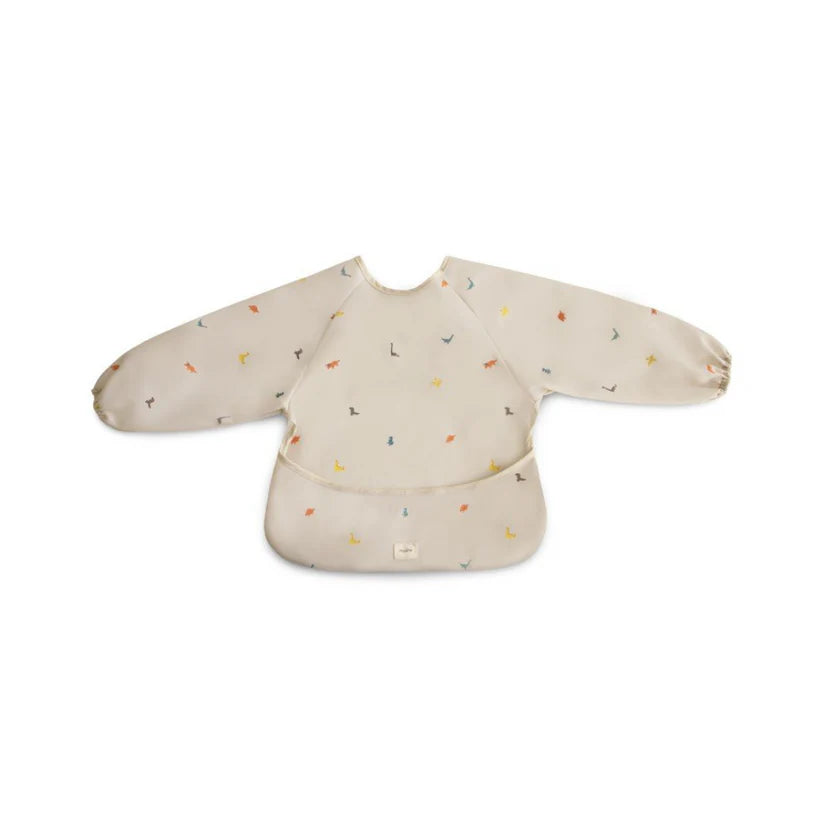 Babero manga larga Dino