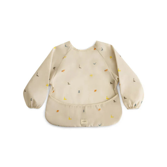 Babero manga larga Dino