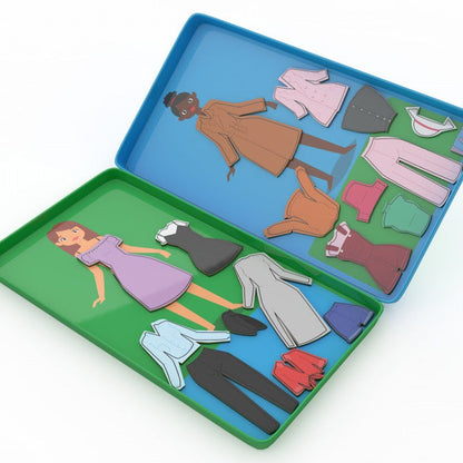 Juego Magnético de viaje Dress me up