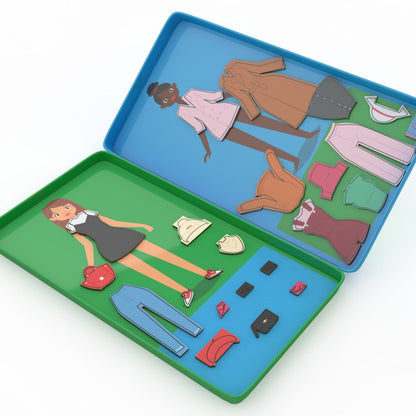 Juego Magnético de viaje Dress me up