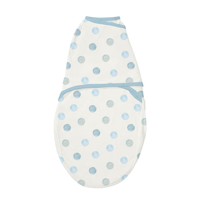 Manta de Arrullo Swaddle Blue Spot
