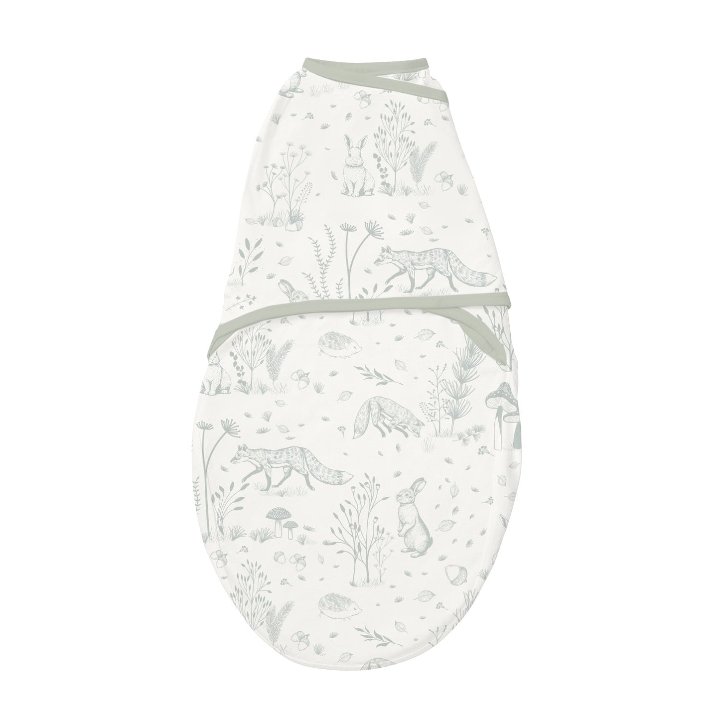 Manta de Arrullo Swaddle Forest Friends