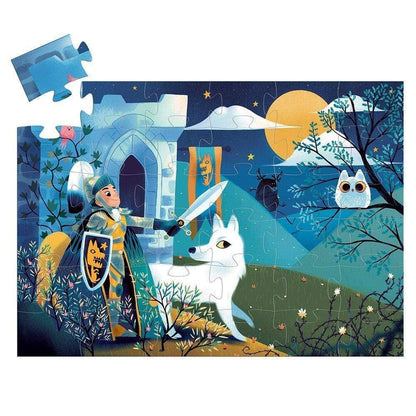 Puzzle Silueta Full Moon Knight 36 pcs