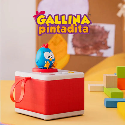 Personaje sonoro para cuentacuentos Faba Gallina Pintadita