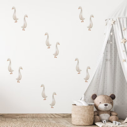 Stickers de Muro removibles Gansos